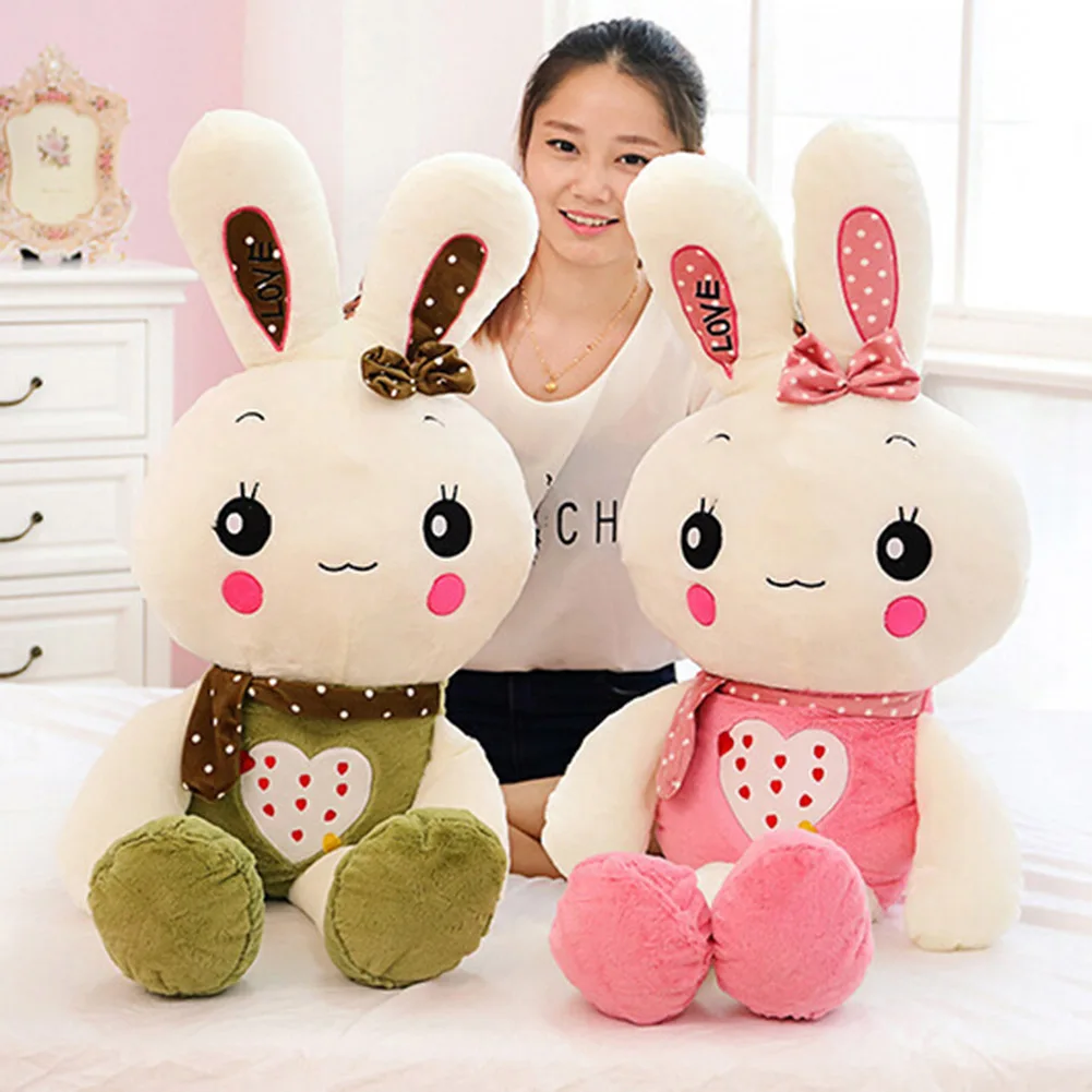 

60cm Cartoon Rabbit Doll Compact and Portable Carry Convenient Kids Adult Baby Cute Stuffed Plush Toys Accompany Mate
