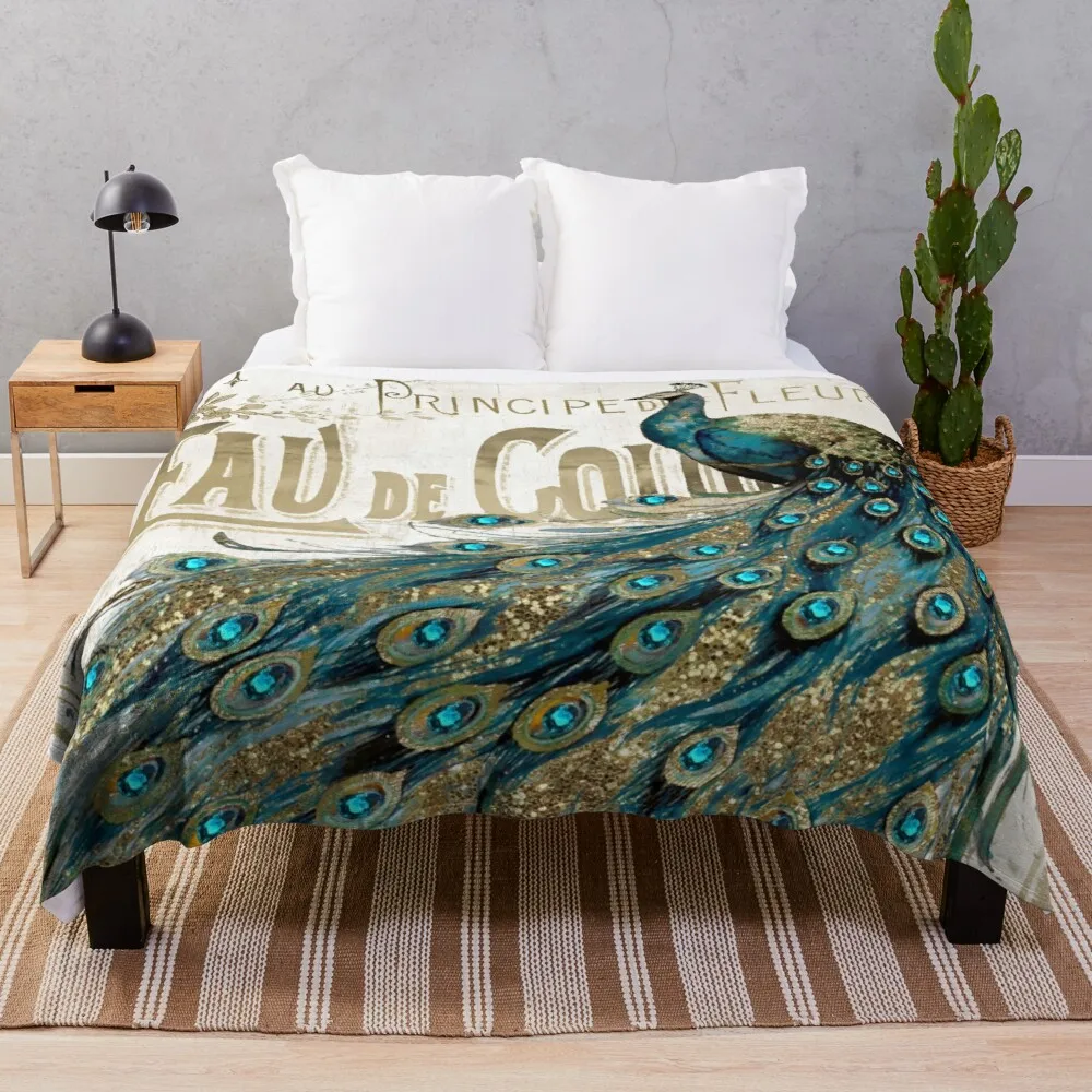 

Peacock Jewels Weighted Squishmallow Flannel Fleece Travel Light Throw Blankets