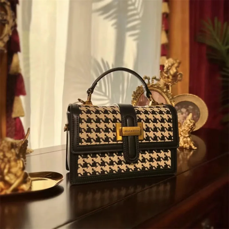 

Ladies Fashionable Printing Pattern Crossbody Bag 2023 New Fashion Single Shoulder Samll Square Bag Famous Brand Design Handbags