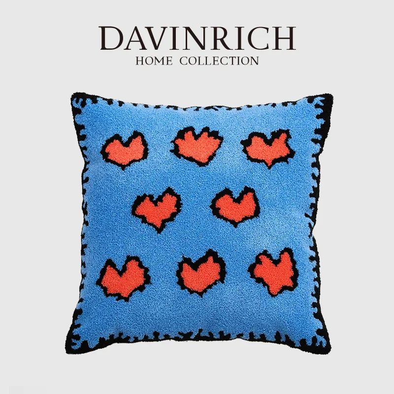 

Племенные наволочки DAVINRICH с большим ворсом и кисточками в стиле бохо INS, декоративный чехол для спальни, гостиной, дивана