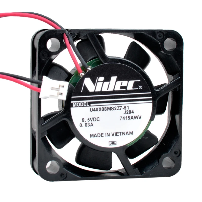 U40X08MS2Z7-51 4 см 40 мм вентилятор 40x40x10 DC8.5V 0.03A Ультра тихий маленький охлаждающий для