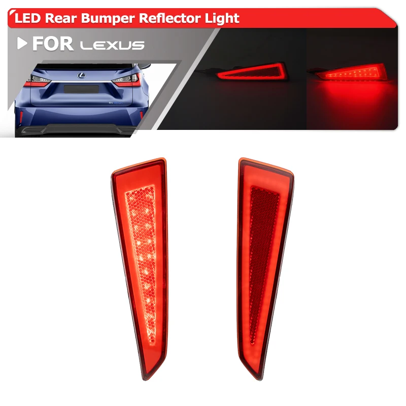 Светодиод R ​ Отражатель бампера для Lexus Gen4 AL20 RX 350/350 F-Sport/350L/450h/450h F-Sport/450L/450hL задний