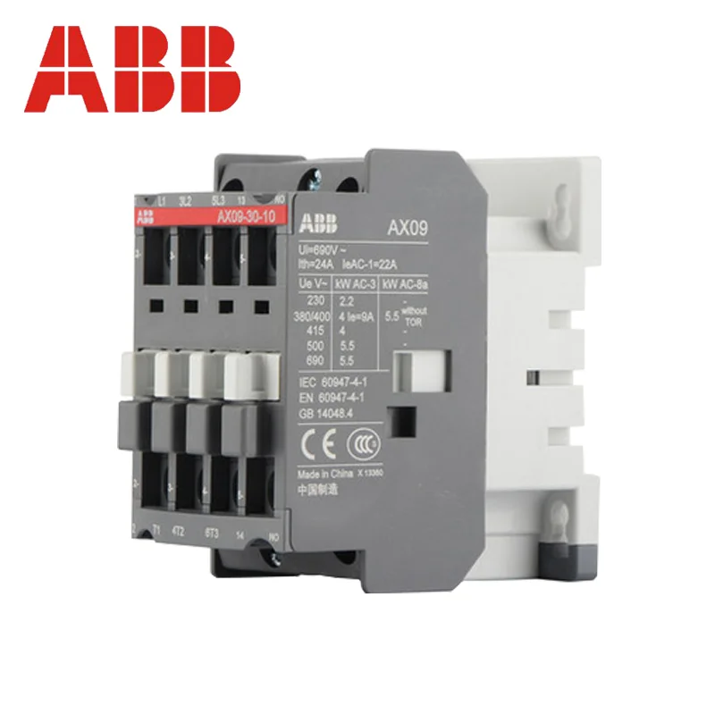 Фото Новый контактор серии ABB AFC AFC09/12/16/25/38/40-30-10/00-81/84/80/85 №4