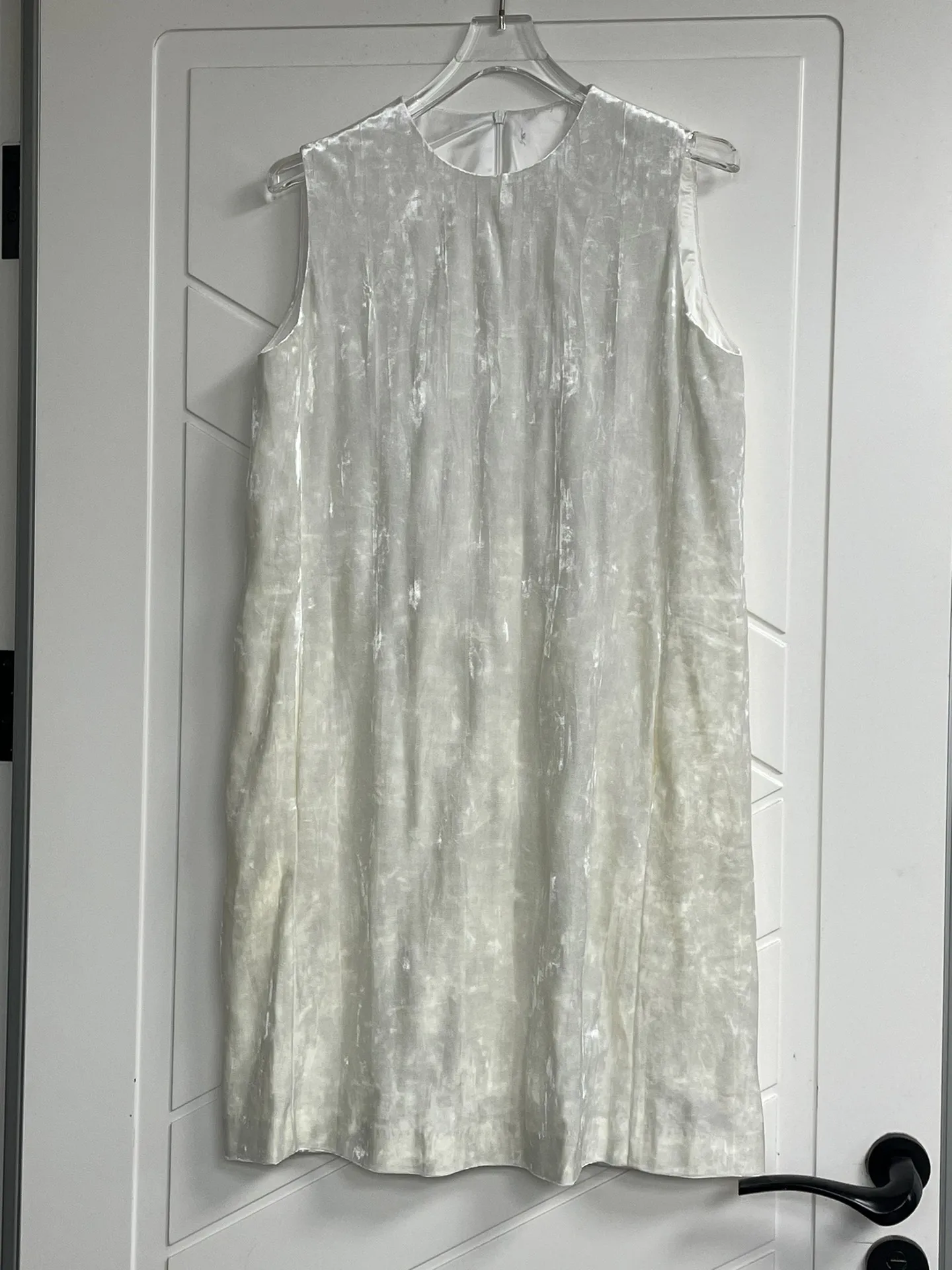 

Женское вельветовое платье-трапеция без рукавов, новинка весны-лета 2023