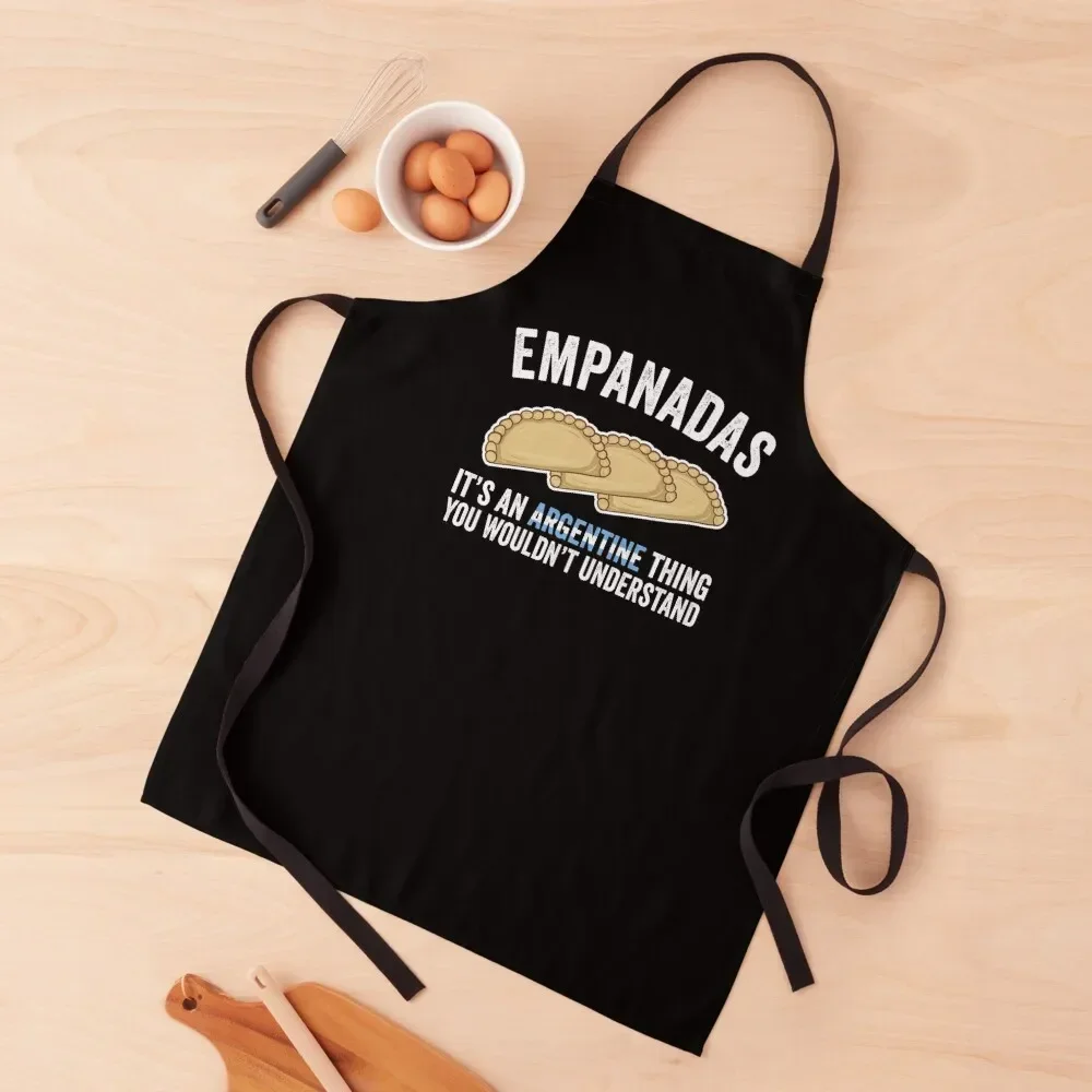 Empanadas It's An Argentine Thing You Would't Understand Apron Christmas gift Barber cook wear