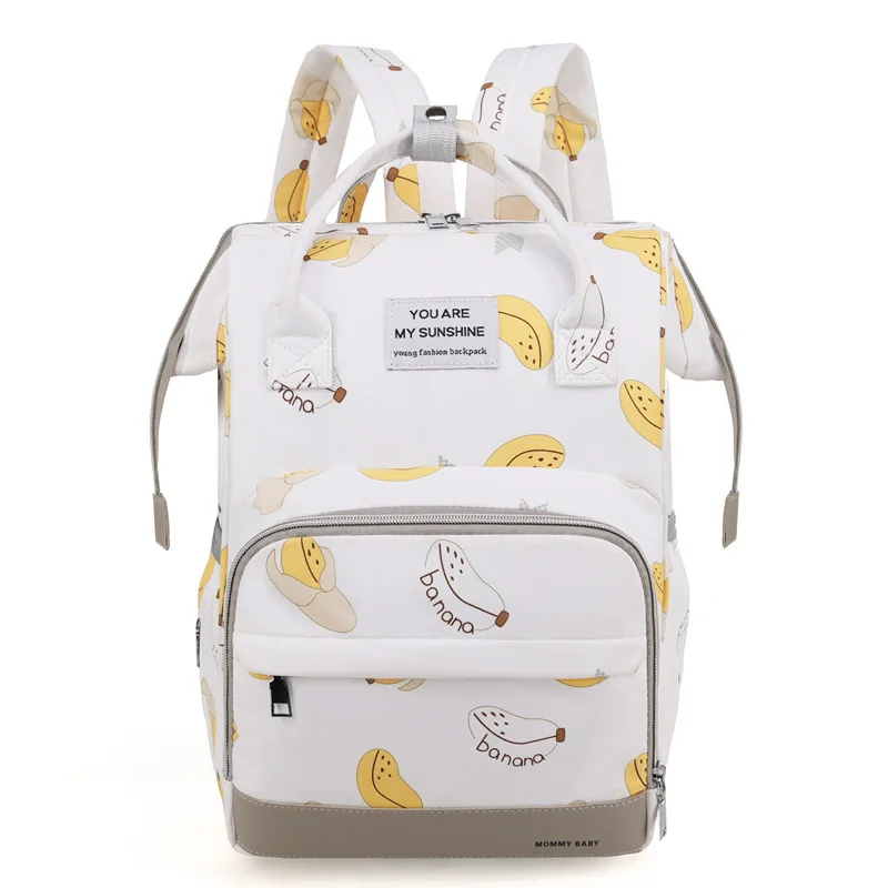 

Large Capacity Double Shoulder Mommy Bag Wholesale 2022 New Small Fresh Fashion Trendy Mother Baby Bag Bottle Bag Foreign Trade