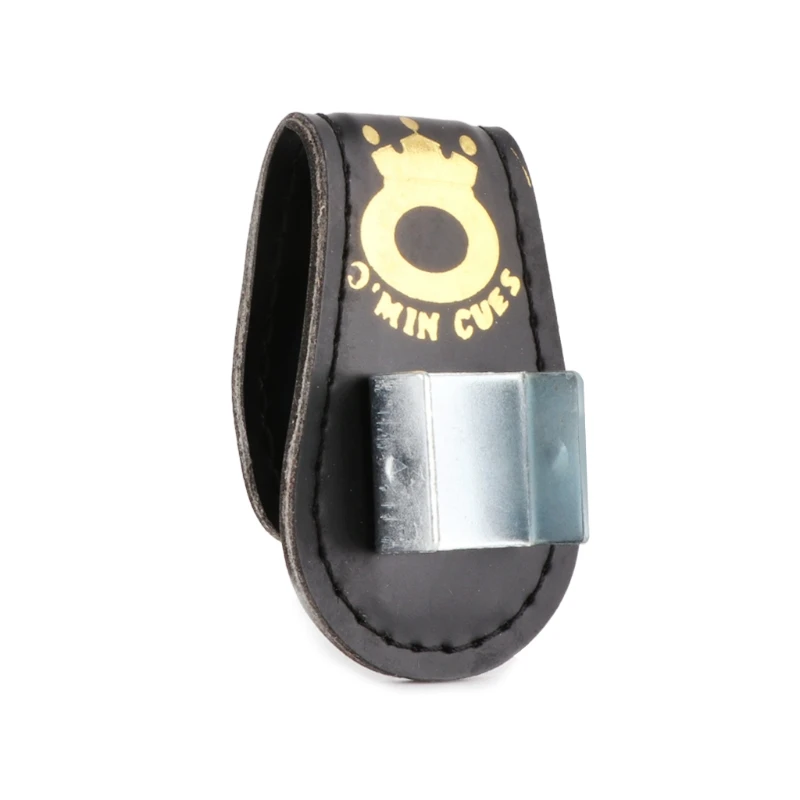 

Pool Billiards Snooker Accessories Leather Magnetic Belt Clip Chalk Holder Acces