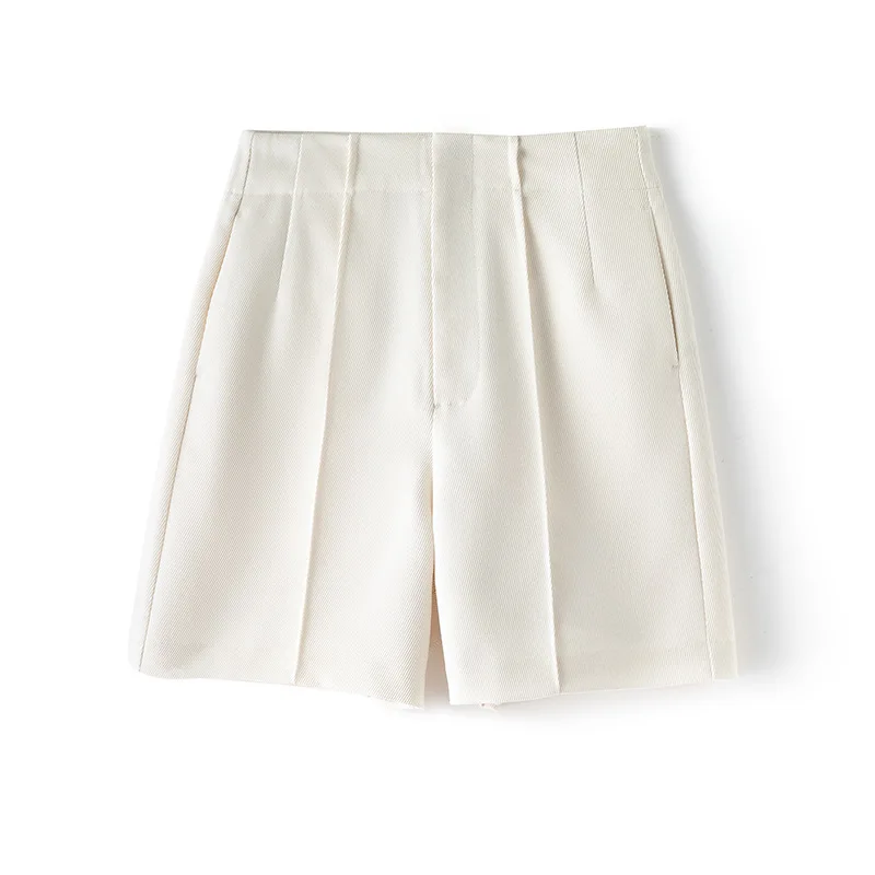 

Women summer solid color High waist shorts Pants WS-192