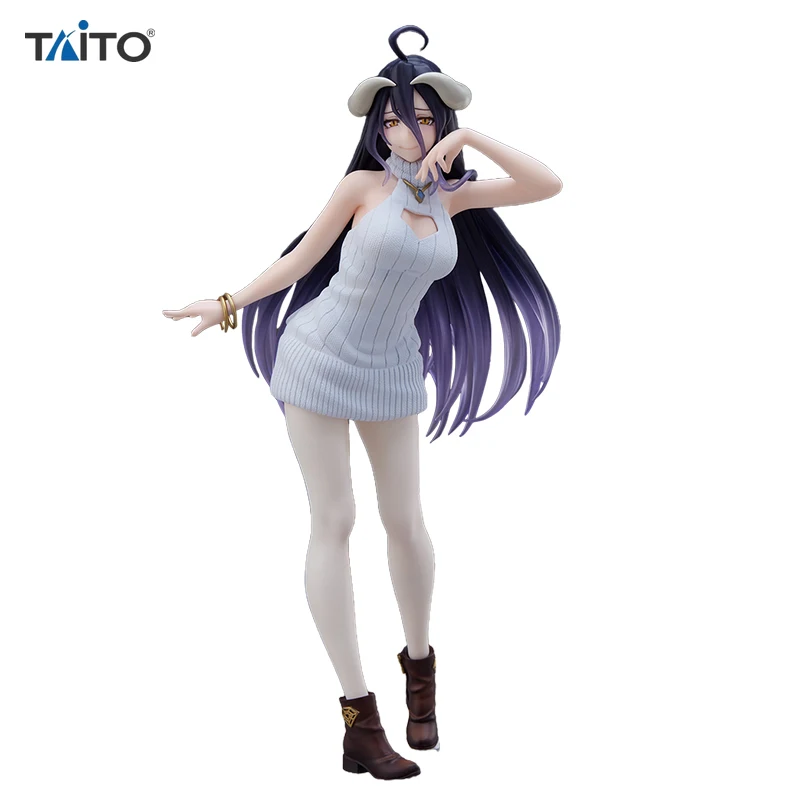 

TAITO Аниме Фигурка Overlord Albedo Ainz Ooal платье вязаная юбка готовая фигурка украшение автомобиля модель подарок