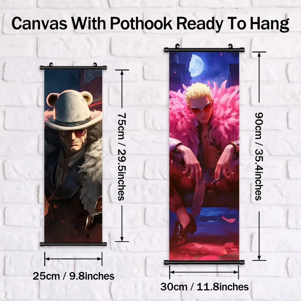 One Piece Canvas HD Print hanboa Cock Wall Art плакат &quotZoro&quot Аниме вывесная картина мультяшная