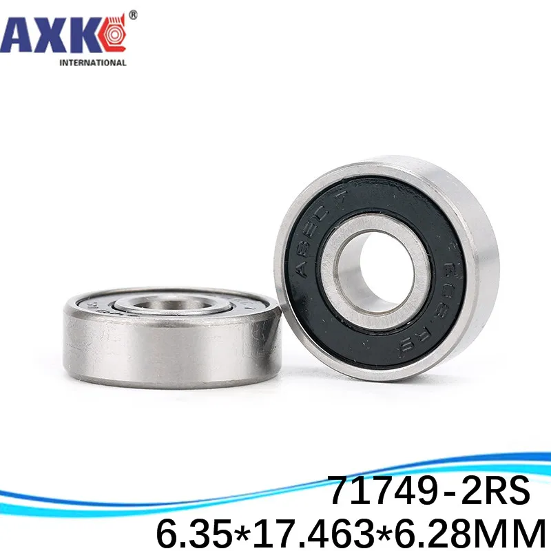 

High Quality 71749-2RS 1602-2RS bearing 6.35 x17.462*6.28 mm miniature inch shielded ball bearing