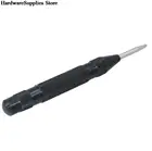 1 шт. черный сверхмощный Автоматический пружинный перфоратор, металлический деревянный пресс, маркер для вмятин