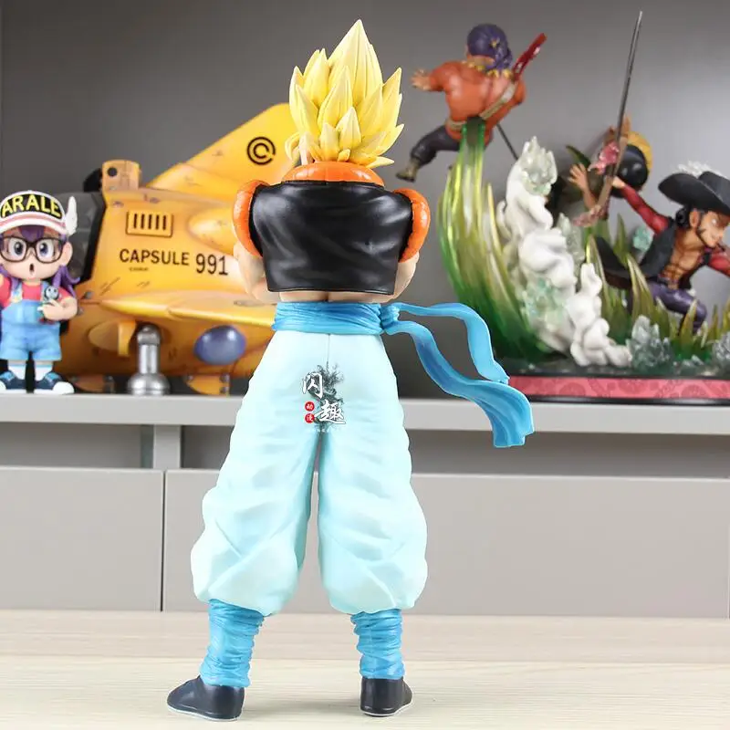 30 см Dragon Ball Z Figuras Gogeta Фигурка с двумя головками DBZ Манга Аниме GK Статуя Модель