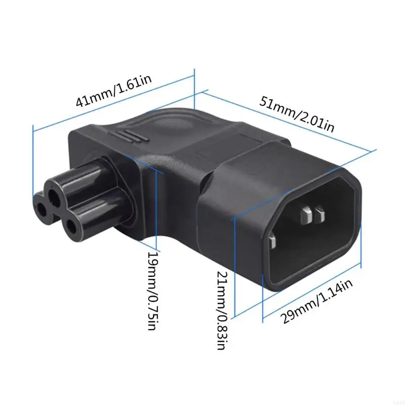 Y8AD PDU POWER ADVENSION Addension Advension Converters IEC320 C14 в C5 левый угол левого углового шнура для
