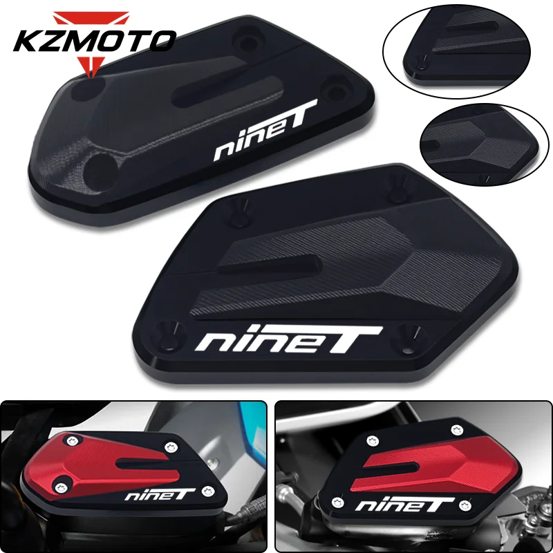 

For BMW R nineT 2013-2016 RnineT Racer Scrambler Motorcycle Accessories CNC Front Brake Clutch Fluid Reservoir Cover Caps