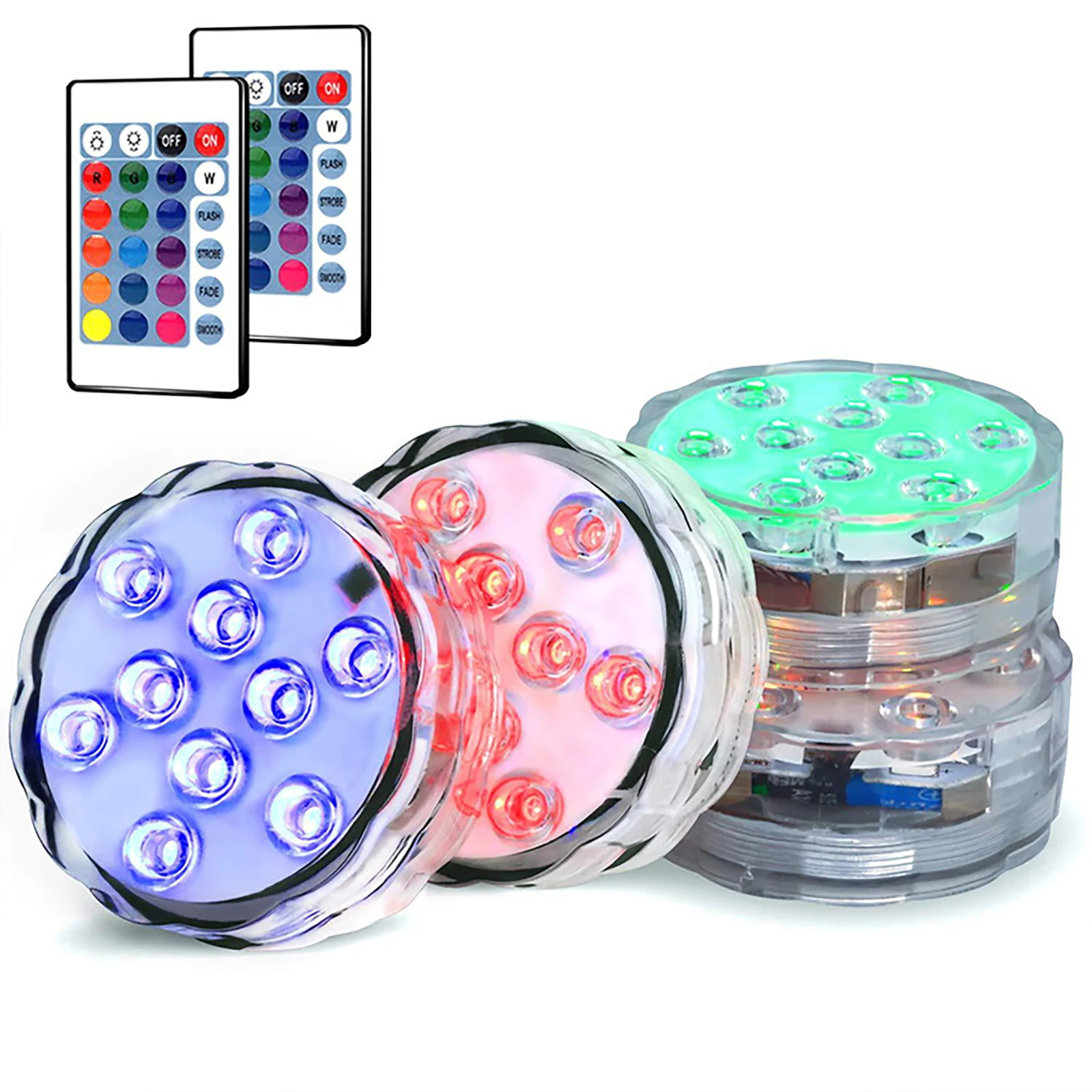 

LED Submersible Light Waterproof Underwater Night Lamp Floating Pool Light Multi Color Fish Tank Underwater Lamp