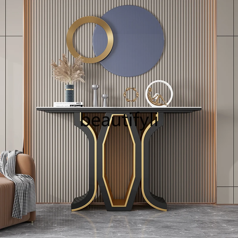 Легкая роскошная каменная плита платформа Xuanguan итальянский коридор с торцевым