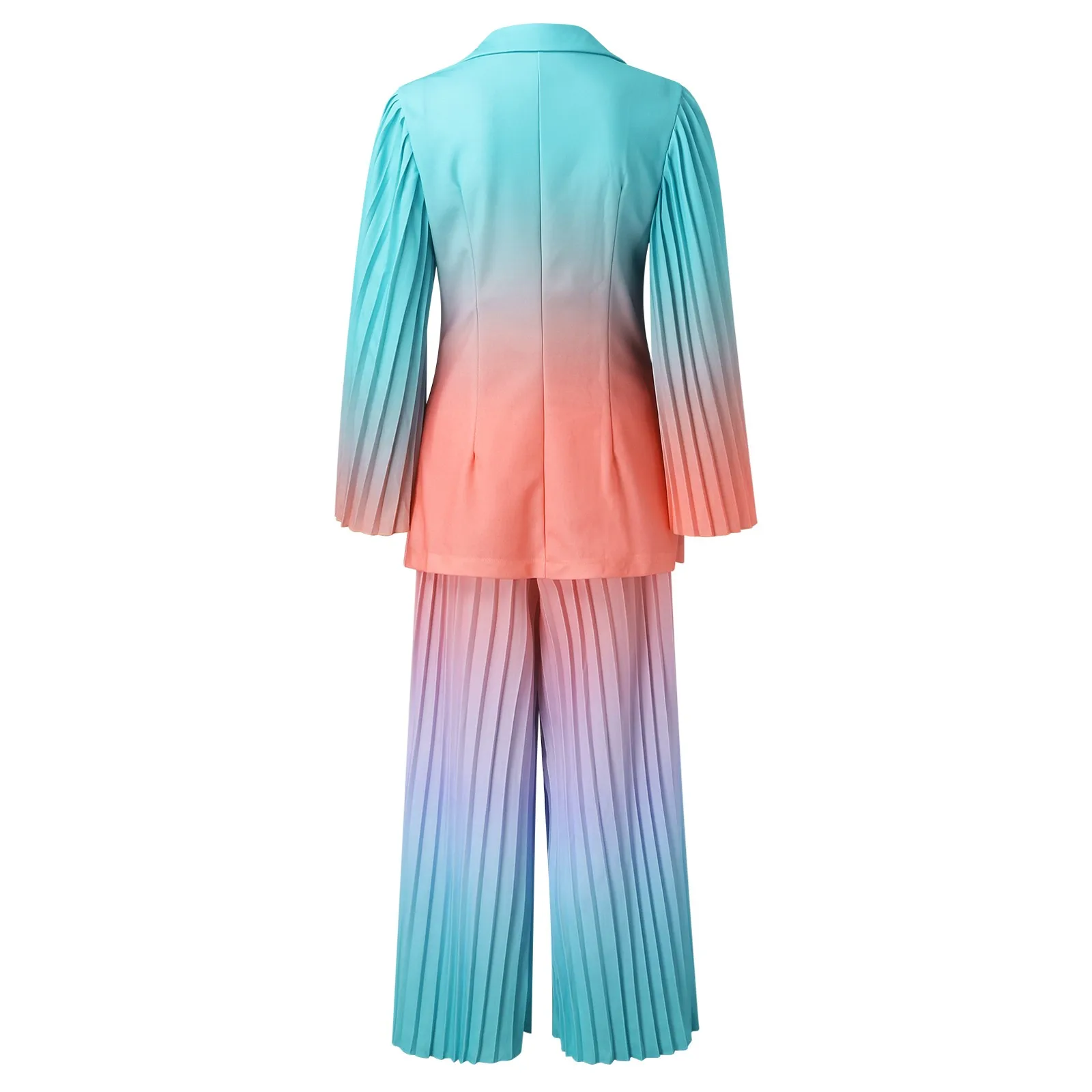 

Женское осенне-зимнее плиссированное платье с длинным рукавом, меняющее цвет, приталенное Деловое платье с лацканами, женские спортивные б...