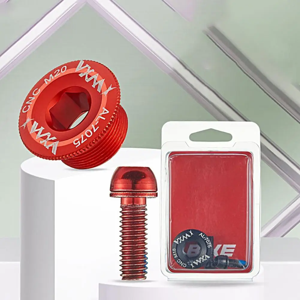

Anti-deformed 1 Set Great M18/M20 Bicycle Crank Bolts Set Sturdy Crank Screw Anode Process for MTB