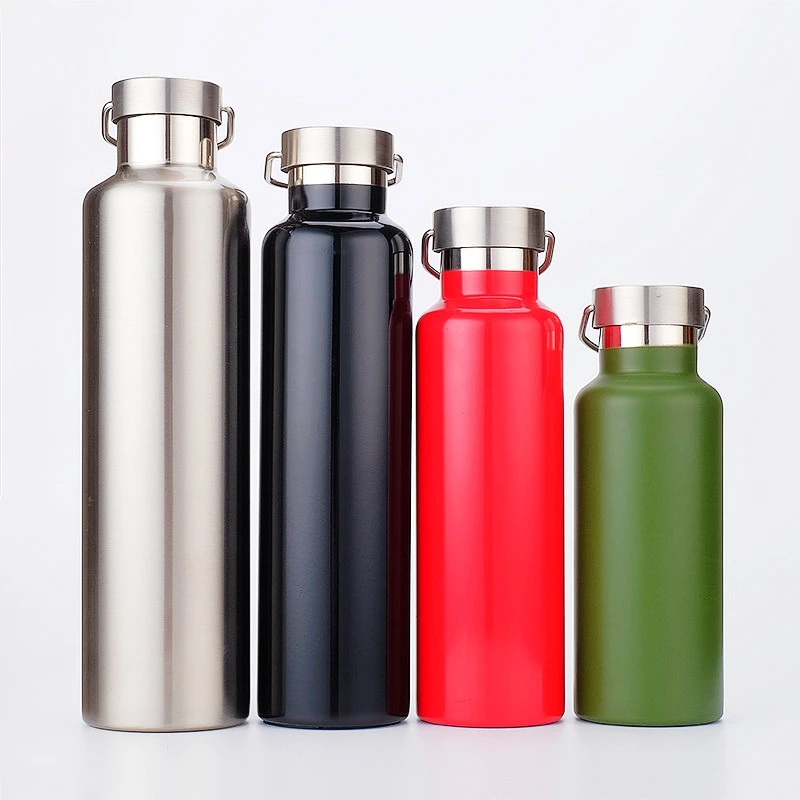 

High quality fashion 304 stainless steel double wall thermos portable coffee tea milk thermos 1000Ml 350Ml water bottle