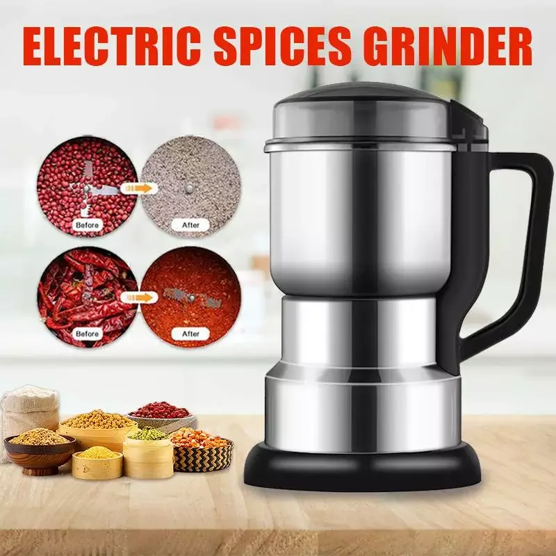 

Electric Coffee Grinder Multifunctional Kitchen Cereals Nuts Beans Spices Grains Grinding Machine Home Coffe Grinder Machine