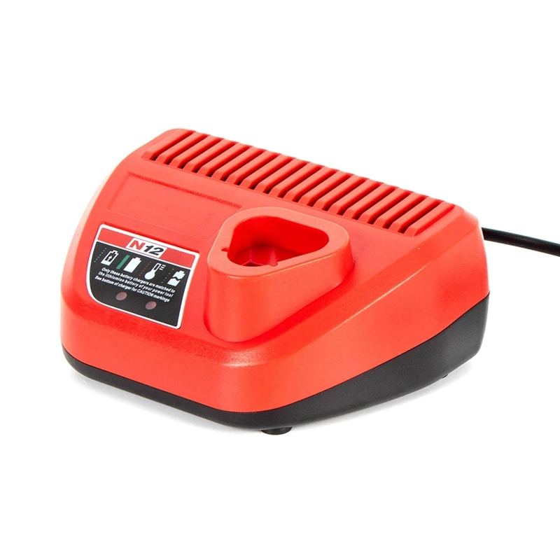 

Replacement Fast Charger Fast Charger ABS For MILWAUKEE Milwaukee N-12/3A Lithium Battery US Plug