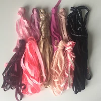 10meters elastic stretch colorful lace ribbon lace trim sewing for sewing bra underwear diy craft accessories