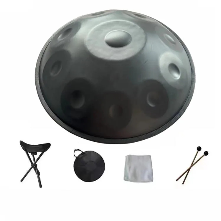Заводской профессиональный D Minor Krud 432/440 Гц Нитридная сталь 9 10 12 нот Handpan Pan Drum