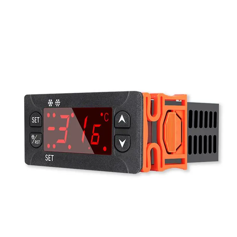 

Digital Thermostat Temperature Controller Electronic Thermometer Hygrometer 12V 24V 220V Refrigeration Alarm Controller