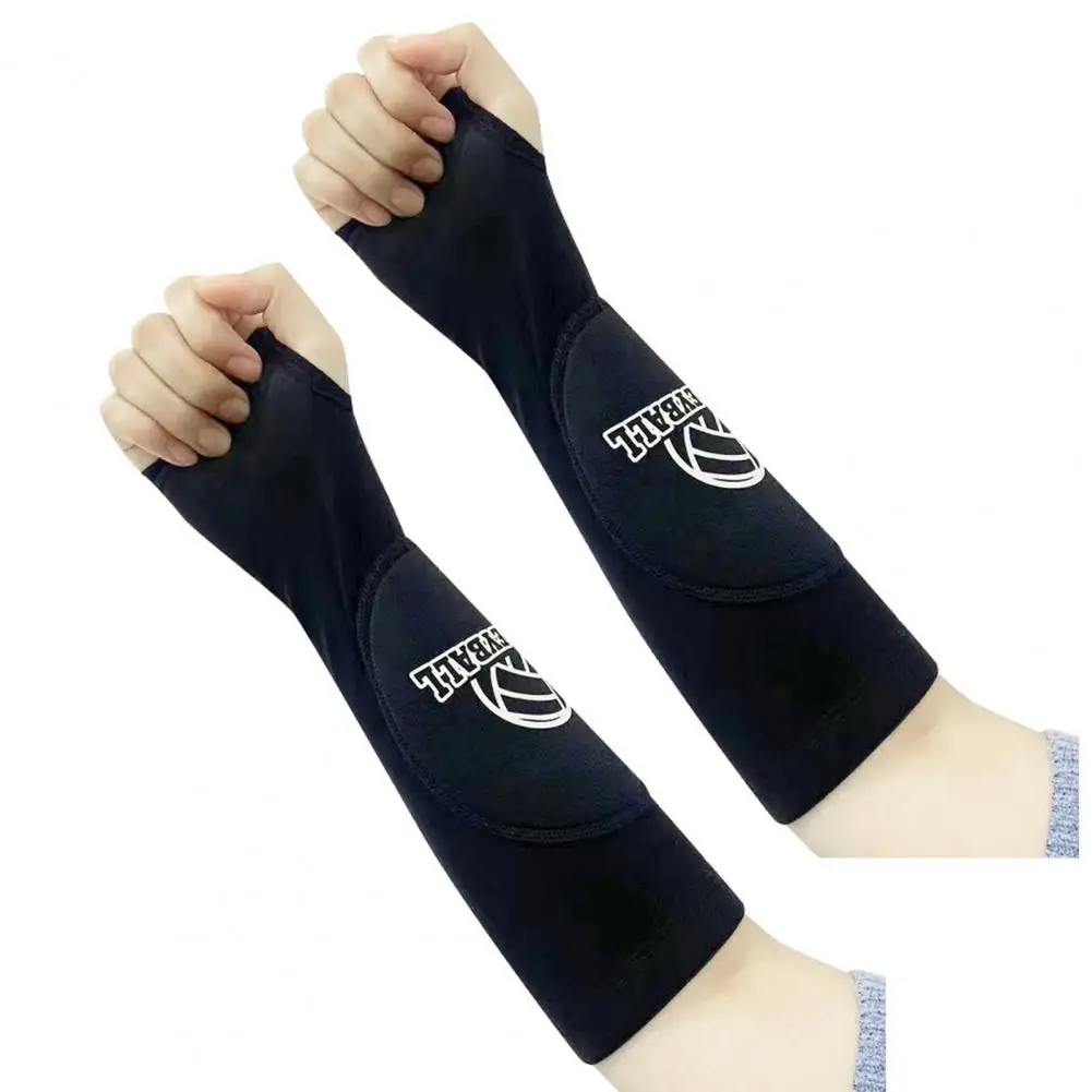 

1 Pair Arm Sleeves Anti-slip Sponge Volleyball Sports Arm Guards Arm Protection Sleeves Volleyball Basketball Arm Covers