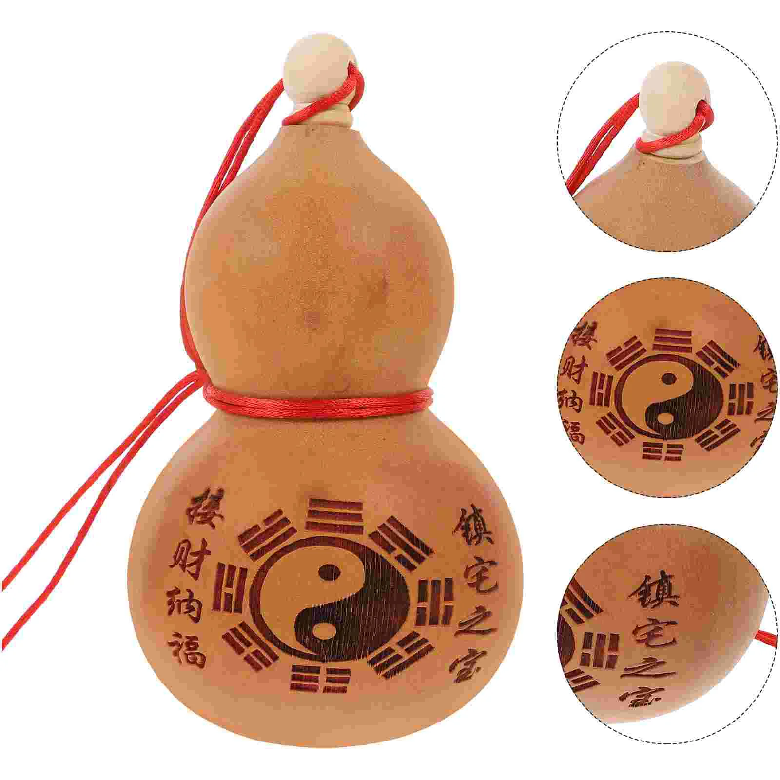 

1 Pc Natual Hu Lu Gourd Water Bottle Desktop Gourd Decorationc Gourd Props Natural Dry Gourd Gourd Statue