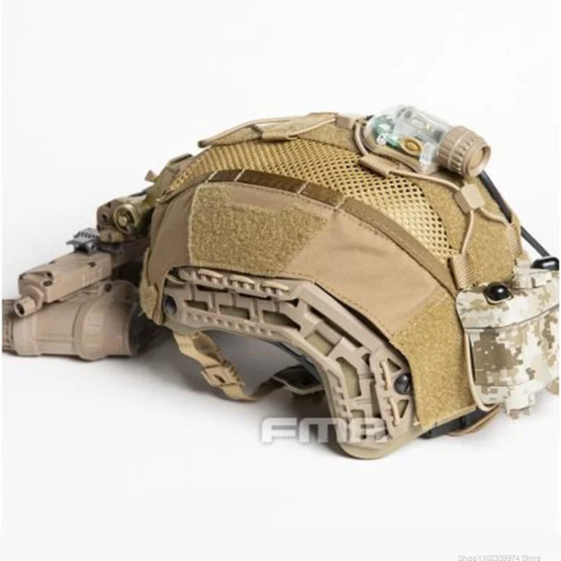 

FMA High Cut Helmet Cover Tactical Caiman Helmet Cloth BK/DE/MC