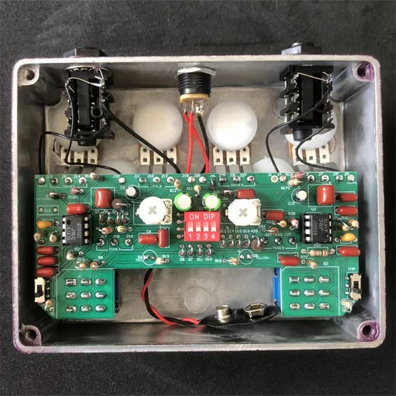 LY-ROCK Electric Guitar Super Sun Face King of TONE Highest Configuration Overdrive Stompbox Effect