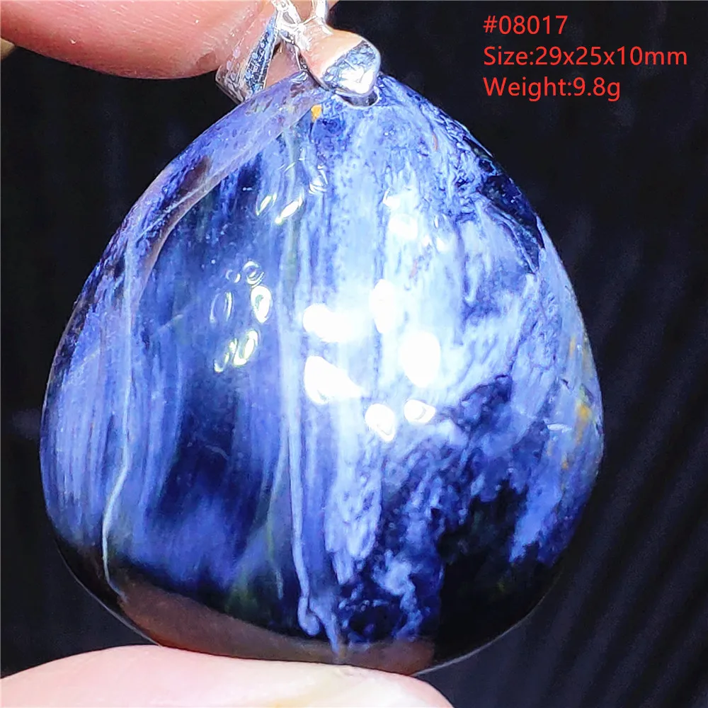 

Natural Blue Pietersite Pendant Cat Eye Pendant Jewelry Fashion Yellow Pietersite Pendant Women Men Necklace AAAAAA
