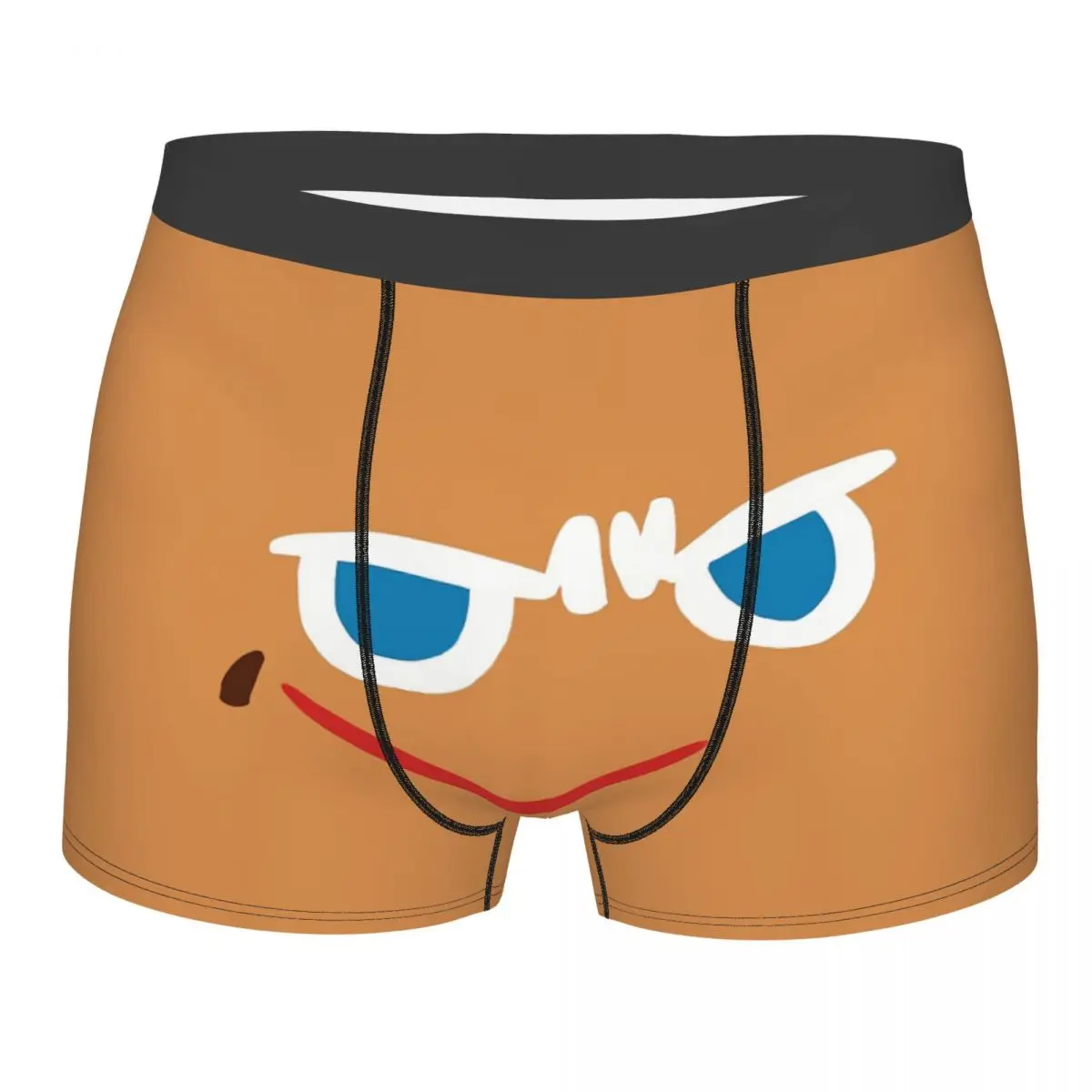 

Gingerbrave Cursed Face Men Boxer Briefs Underwear Cookie Run Game Highly Breathable High Quality Gift Idea