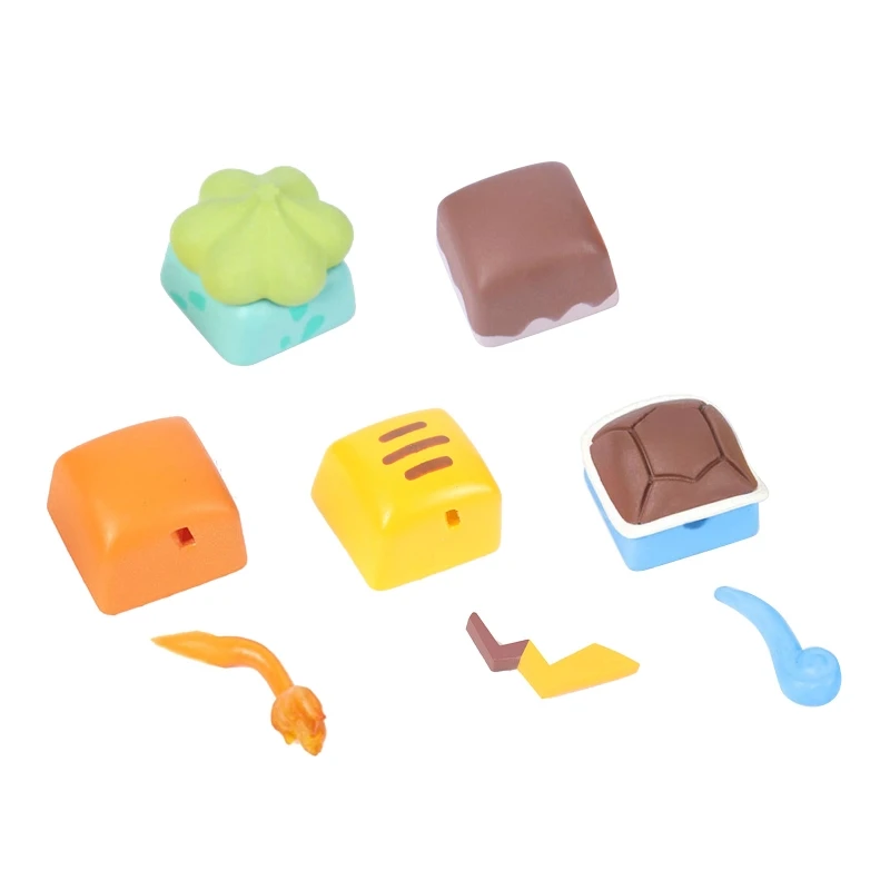 

1 шт. мультяшный персональный хвост игры R4 резиновый колпачок для клавиш Elve колпачки для клавиш праздничный подарок для механической клавиа...