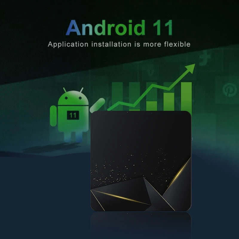 Android 10 0 IPTV Box голосовой помощник 6K 3D Wifi 2 4G и 5 8G 4 ГБ ОЗУ 32 Гб 64 медиаплеер очень