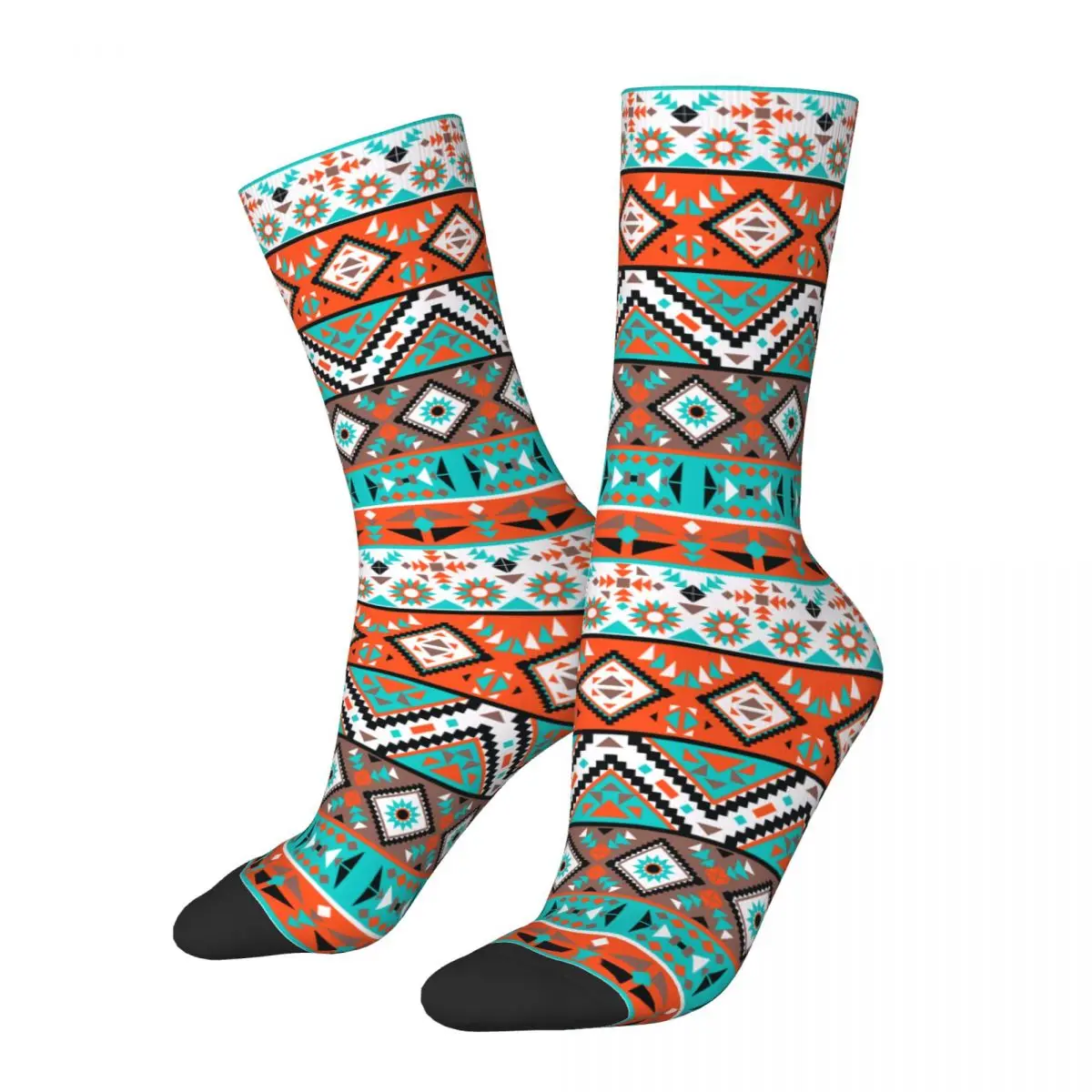 Male Navajo Southwest Socks Cotton Casual Socks High Quality Accessories Middle TubeSocks Small Gifts