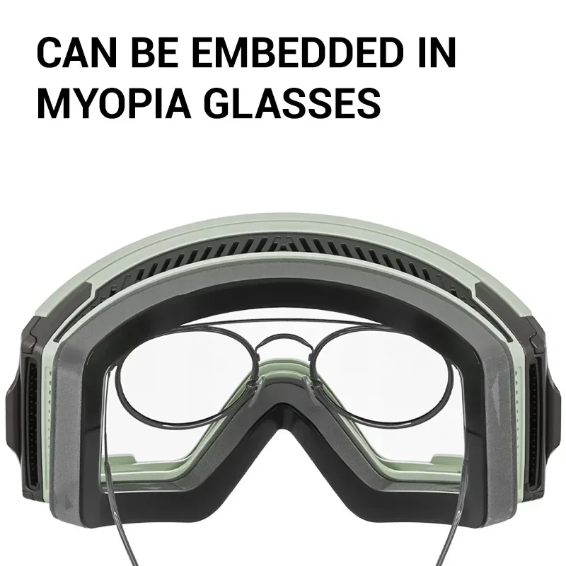 Фотохромные лыжные очки KAPVOE с двойным магнитом