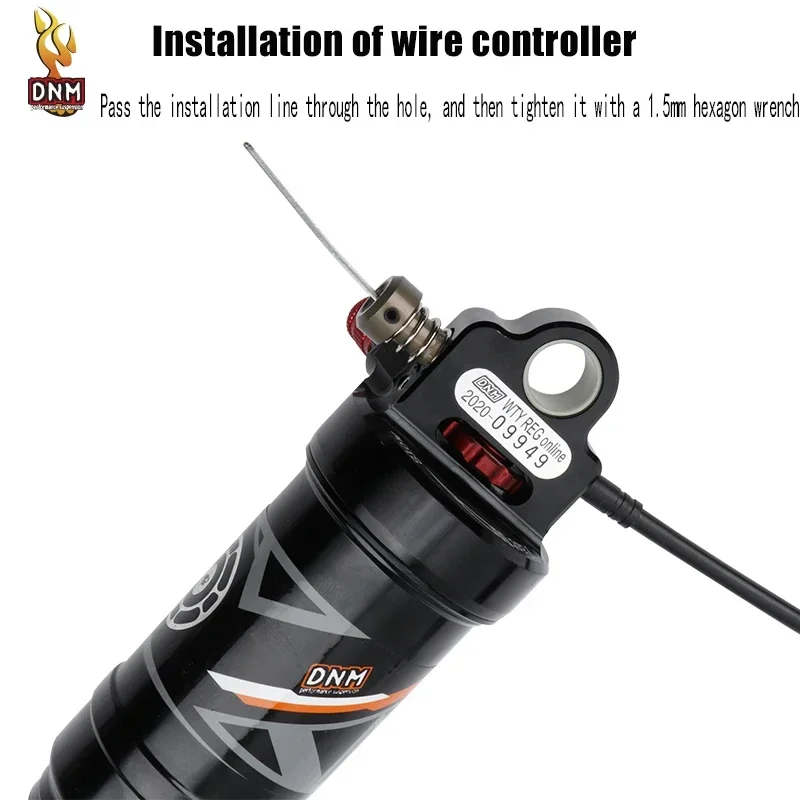 DNM AO38RC задний воздушный амортизатор для горного велосипеда с мягким хвостом