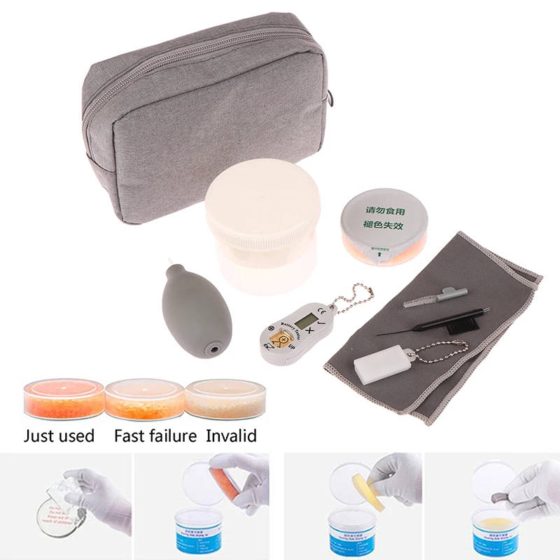 

Hearing Aid Cleaning Kit Brush Vent Cleaner Wire Magne Wax Loop Tools Set Hearing Aid Accessories