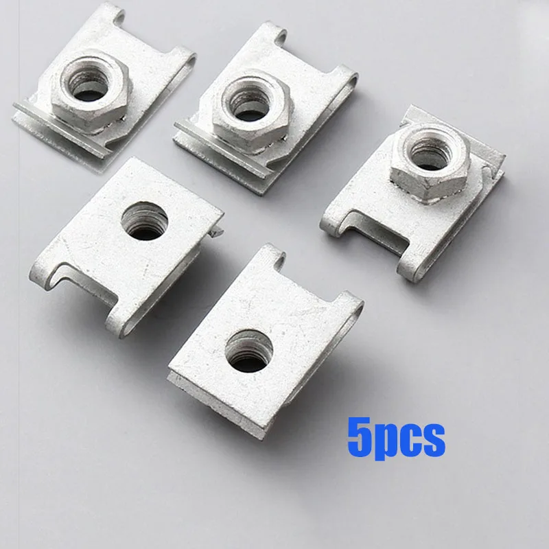 

Автомобильные Металлические U-образные Зажимы С Винтовыми Основаниями Для Крепления Бампера, Опорной Рамы, Боковой Панели