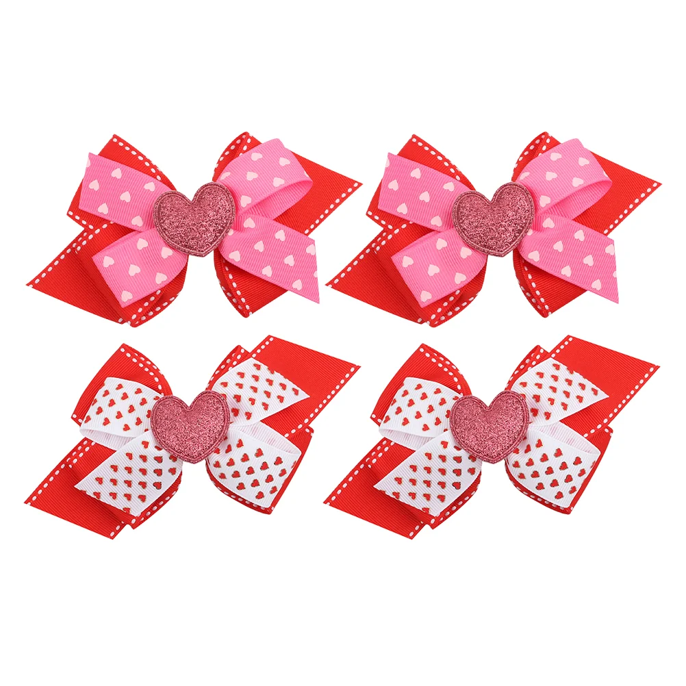 

4pcs Hair Bow Hairpins Hair Accessories Hair Clips Hair Ornaments