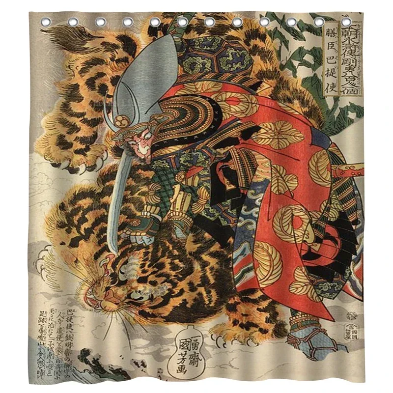 Падающий туман водопад тридцать шесть обзор Fuji Ukiyo-e Ретро стиль две краны сосна