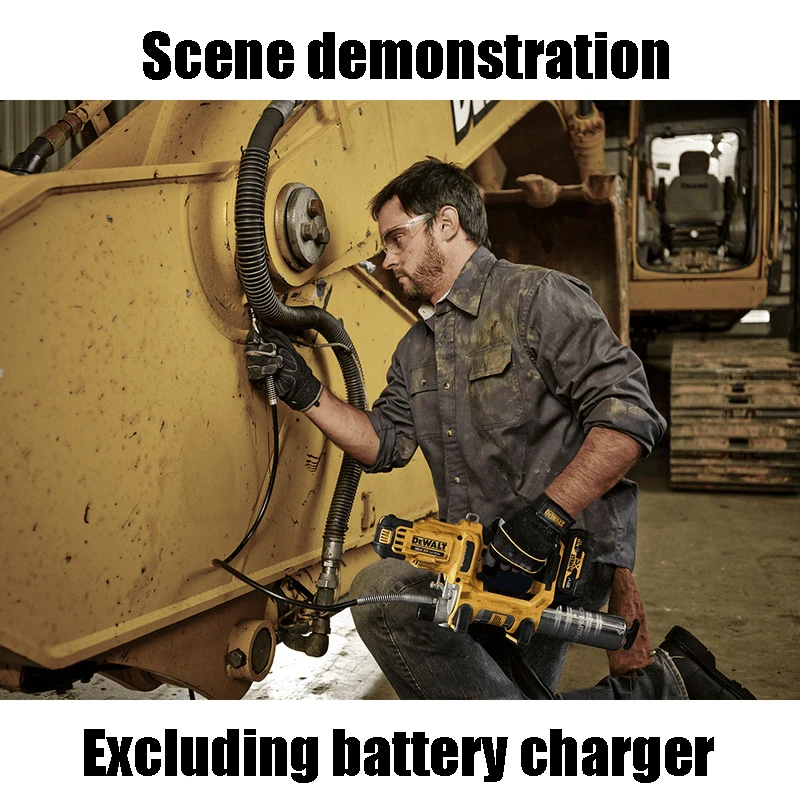 DEWALT DCGG581 18 В XR Беспроводной 2-скоростной смазочный пистолет для плотницких