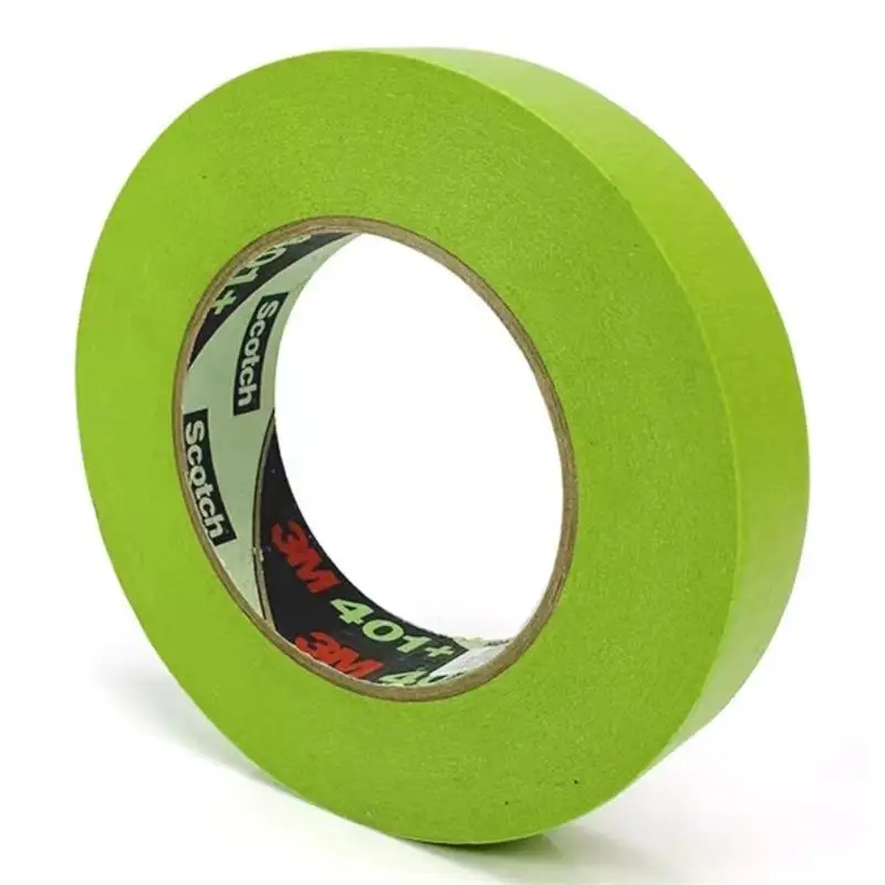 

3M 401 Masking Tape Painting Automobile Industrial Engineering Decoration Specialized Tore Non-Trace High-Temperature
