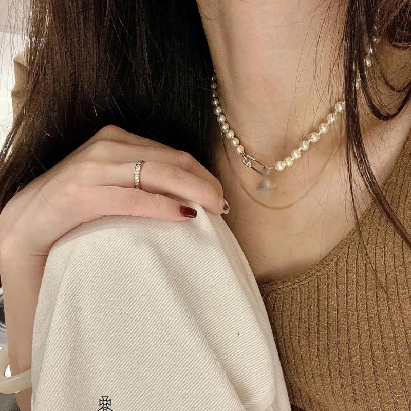 

Новинка 2023, модное ожерелье для женщин Y2k, аксессуары, бумажный зажим, раннее ожерелье, ювелирные изделия на шею, аксессуары для женщин