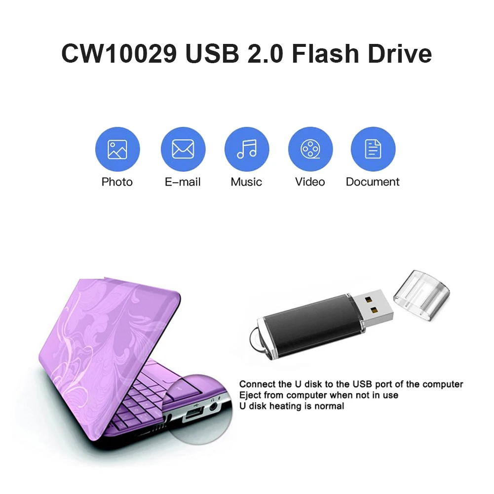Высокоскоростной USB-флеш-накопитель CW10029 USB 2 0 Флешка из цинкового сплава