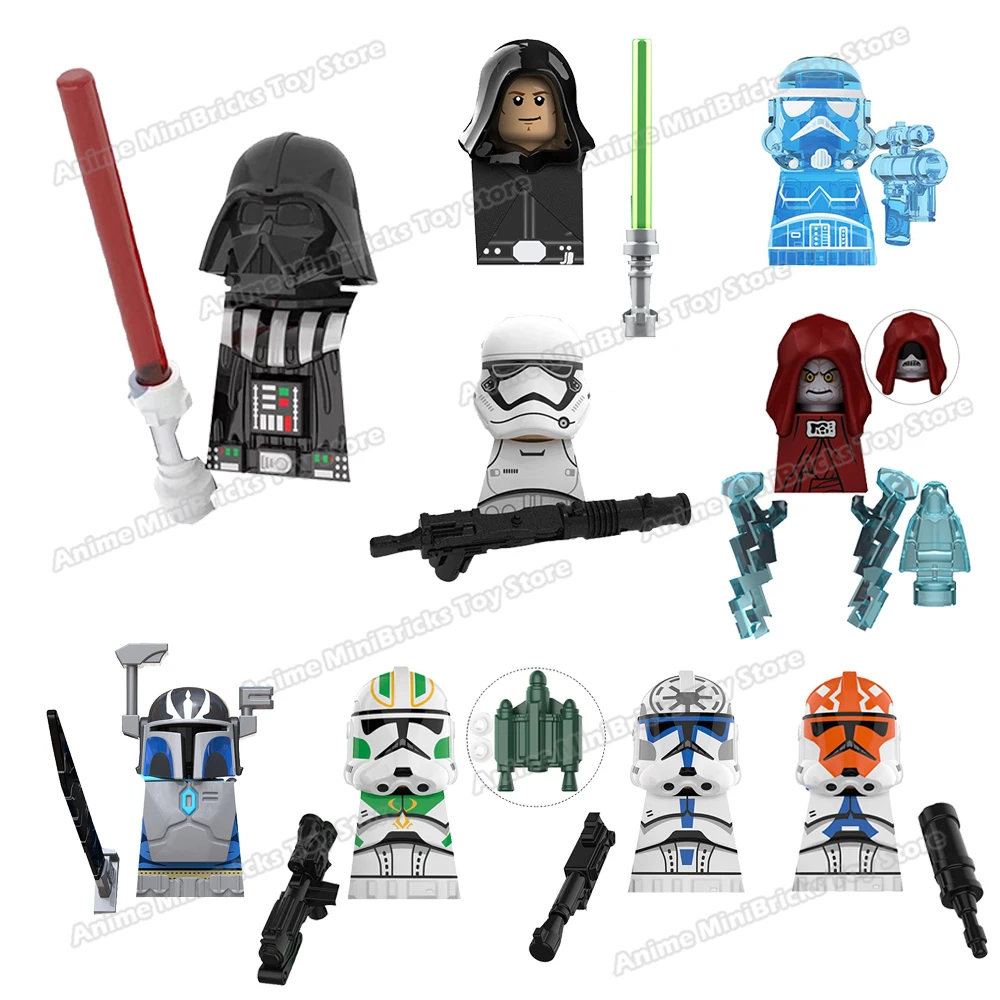 Конструктор из блоков Диснея детские игрушки мандалорианцы кубики йода фигурки