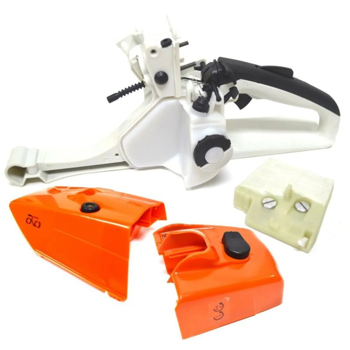 

Rear Handle Shroud Air Filter Cover Set Chainsaw Replacement For Stihl 026 M 60 Pro Chainsaw Garden Power Parts